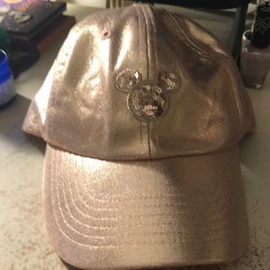 New gold Mickey hat